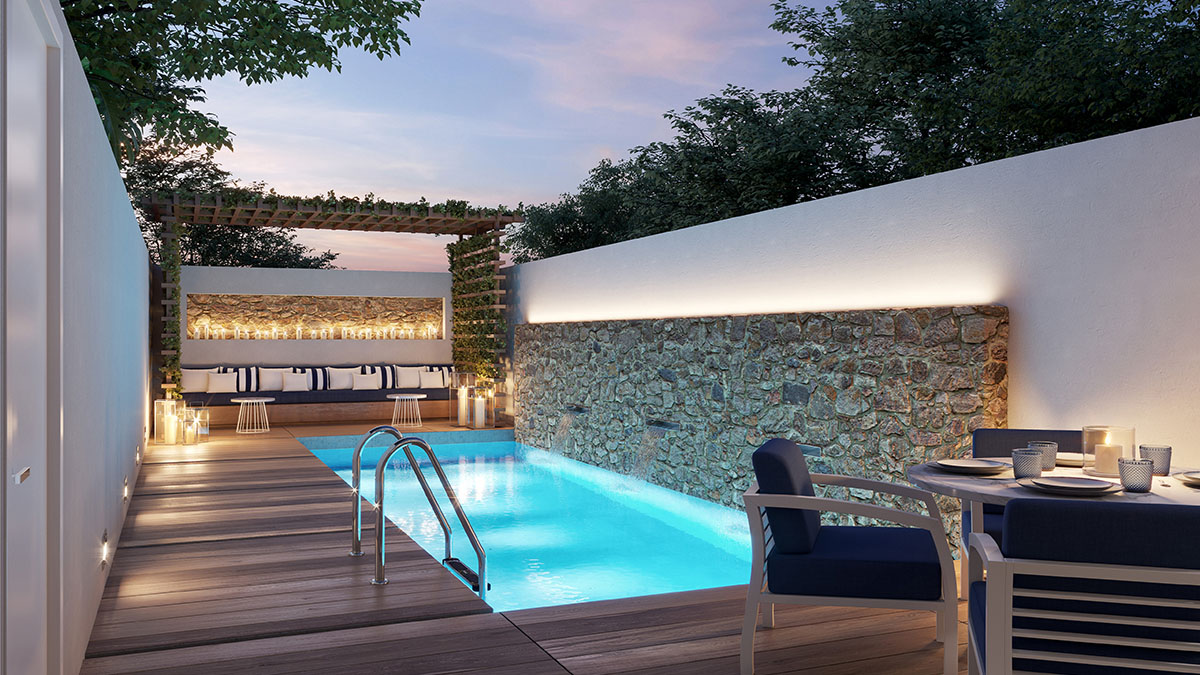 Signature Island Suite with Private pool